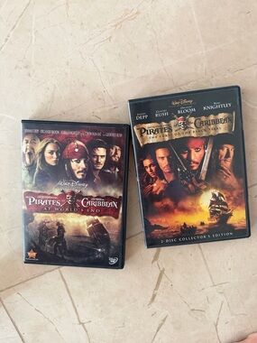 Pirates carribbean dvd